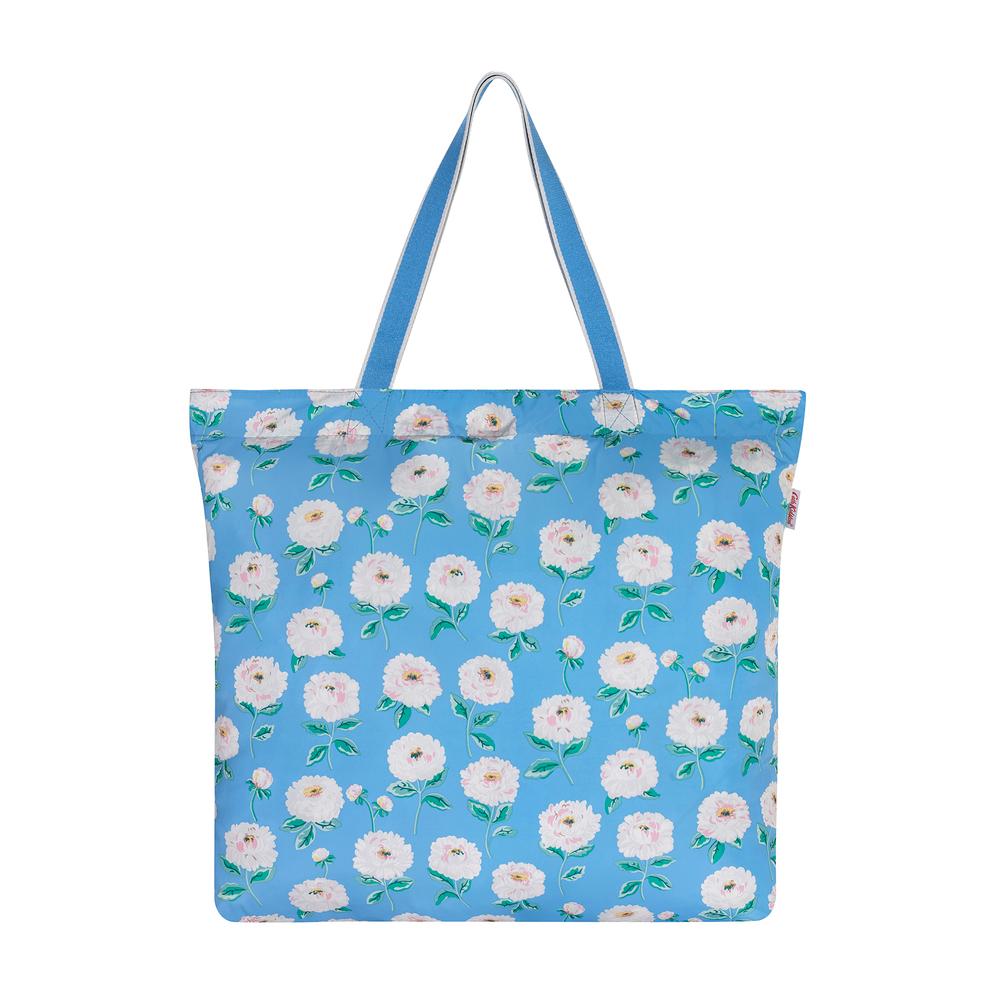 CATH KIDSTON Blue Large Foldaway Tote Dahlia | Central.co.th