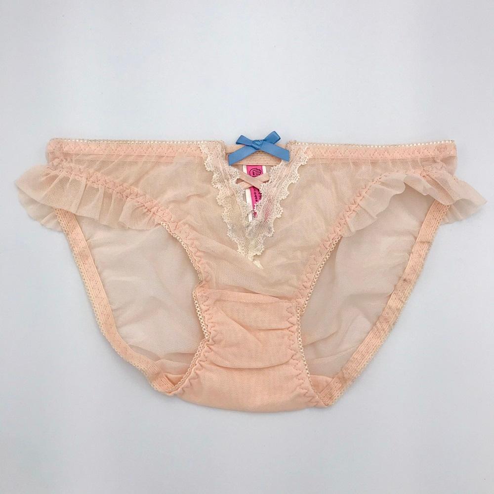 SKINN INTIMATE Pink Lace Trim Panty(Made in korea) | Central.co.th