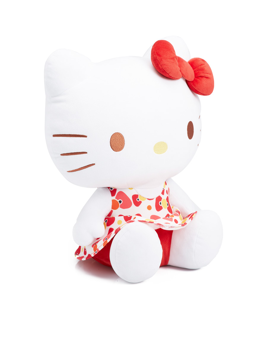 Hello Kitty Flower Doll Red