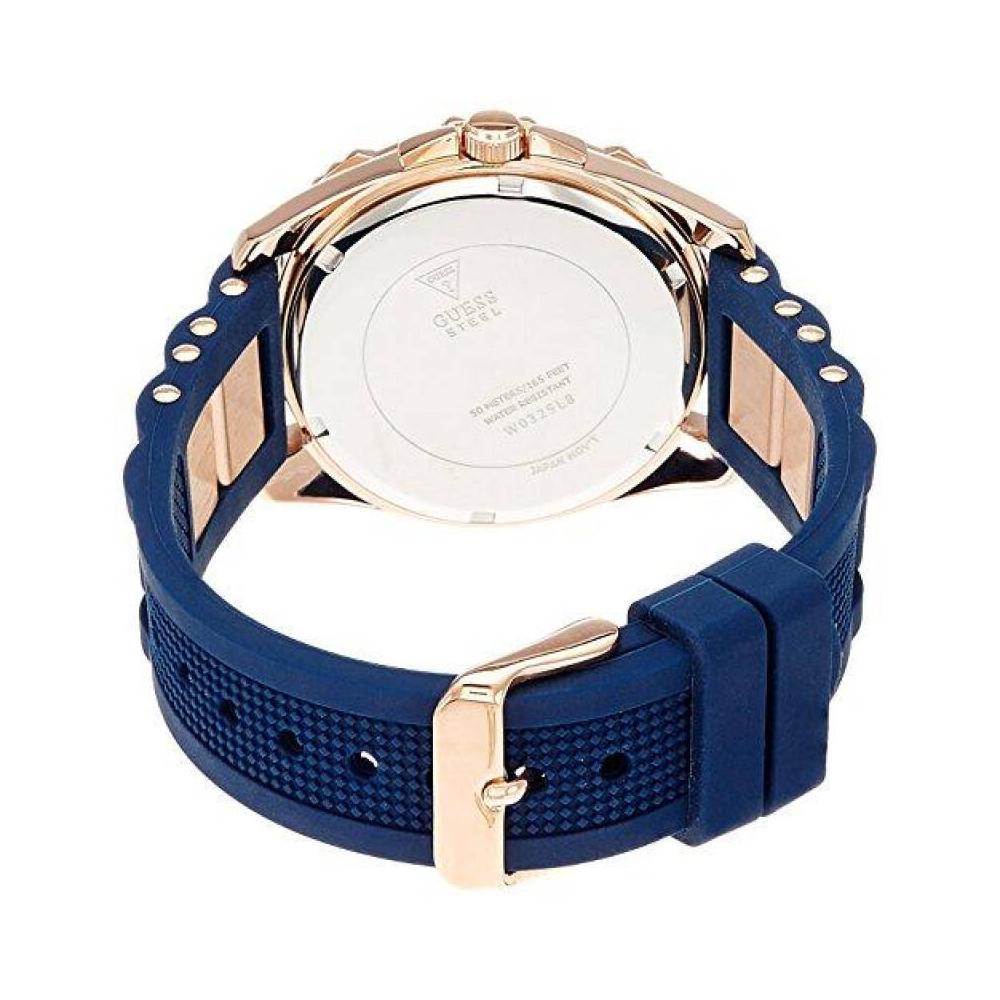 GUESS นาฬิกาข้อมือผู้หญิง INTREPID 2 รุ่น W0325L8 สีน้ำเงิน
